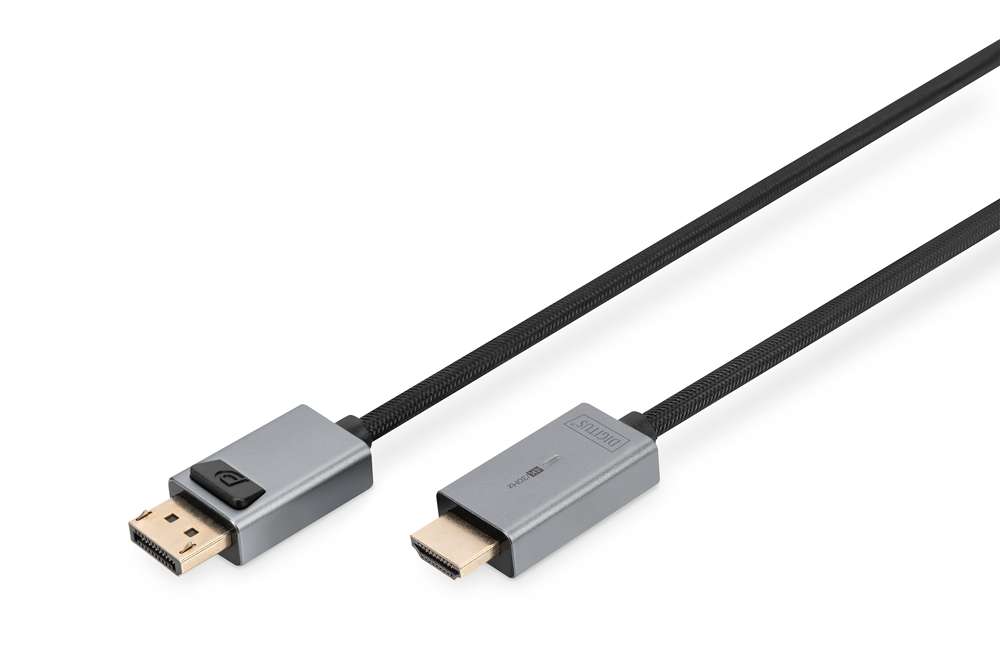 Digitus Displayport Adapterkabel, Dp - Hdmi Typ a 1,8m