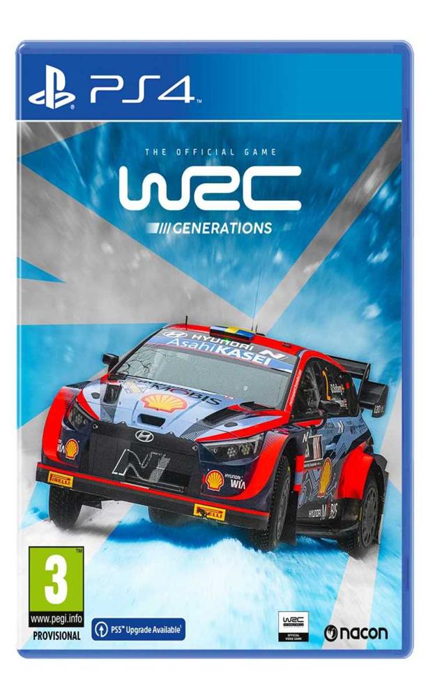 Videojuego Wrc Generations Ps4 Dvd