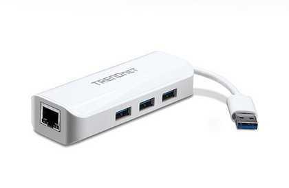 Trendnet Usb 3.0 Zu 1* Gbit Ethernet Adapter Und 3* Usb 3.0