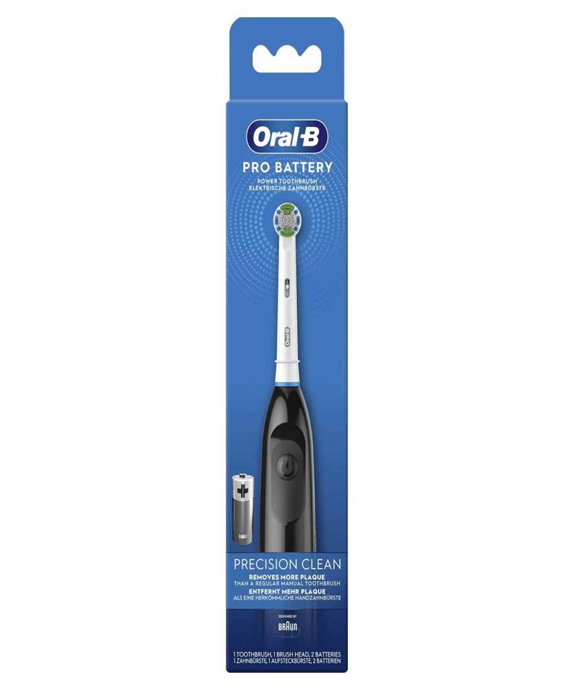 Oral-B Pro Battery Db5010 Precision Clean Electric Toothbrush Black