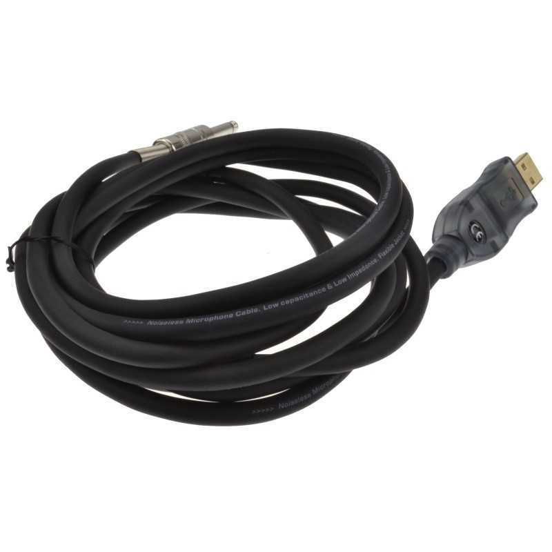 Cable Jack 6.3 Mono a Usb Tipo a 3m