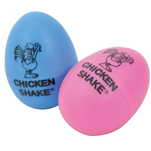 Conjunto de 2 Egg Shakers de Plastico