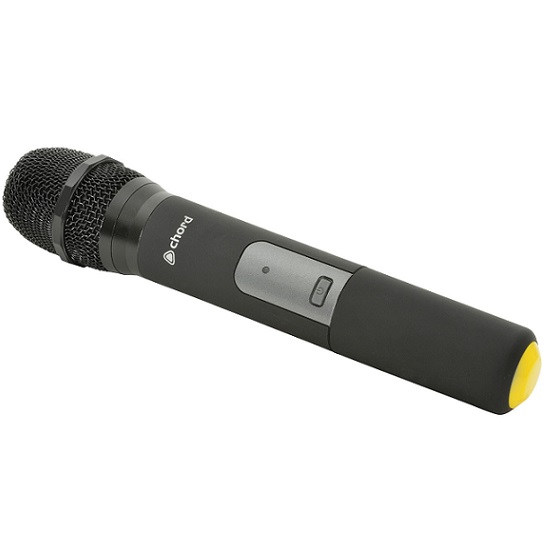 Microfone para Sistema Uhf Sem Fios Amarelo 865mhz