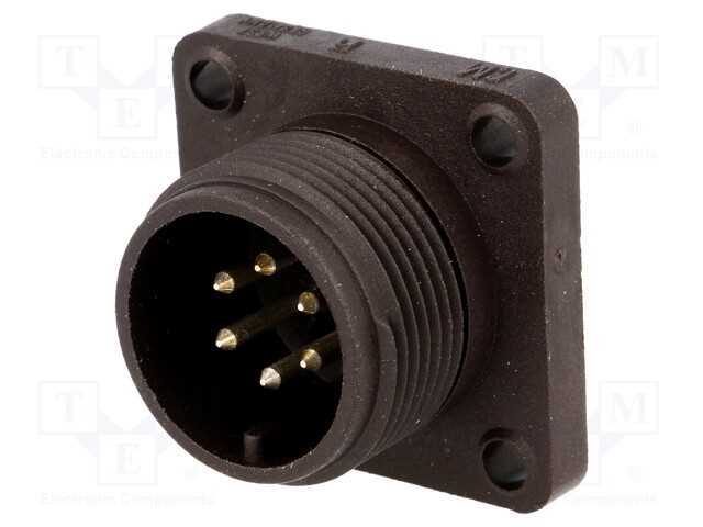 Conector: redondos, tomada, CM, IP67, PIN: 6, Cob.