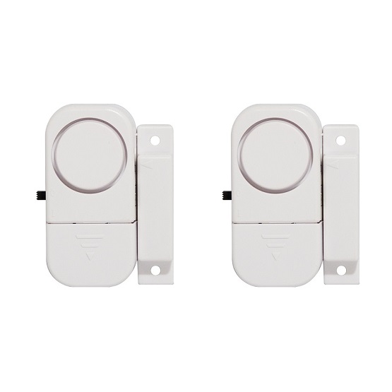 Conjunto de 2 Mini Alarmes de Portas/Janelas