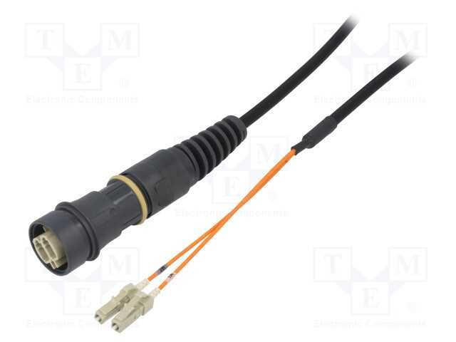 Patchcords de fibra óptica, PIN: 2, Multi modo du.