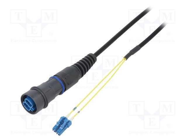 Patchcords de fibra óptica, PIN: 2, duplex de pas.