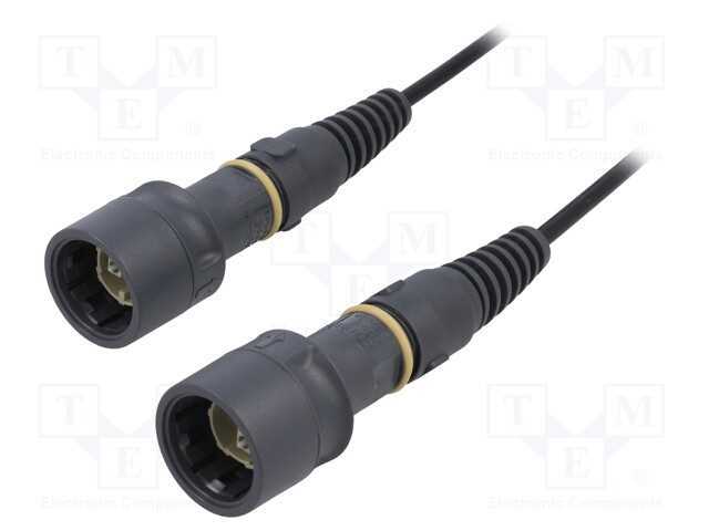 Patchcords de fibra óptica, PIN: 2, Multi modo du.