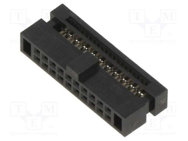 10+10 Pos. Female Dil Ribbon Cabo Connector