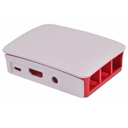 Caixa Vermelha Branca para Raspberry Pi 3