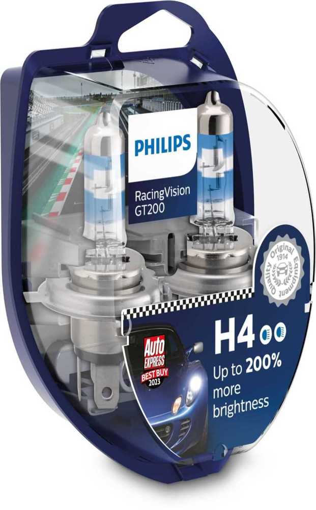 Philips Type Of Lamp: H4 Pack Of: 2 Car Headlight Bulb