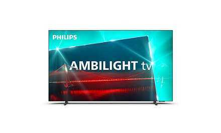 Philips 65oled718/12 Tv 165.1 Cm (65 ) 4k Ultra Hd Smart Tv Wi-Fi Metallic