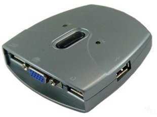 SEDNA SE-KVM-USB-22 CHAVEADOR KVM CINZENTO