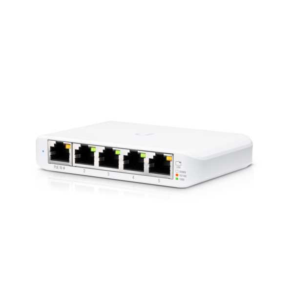 Ubiquiti Unifi Usw Flex Mini Managed L2 Gigabit Ethernet (10/100/1000) Power Over Ethernet (Poe) Whi