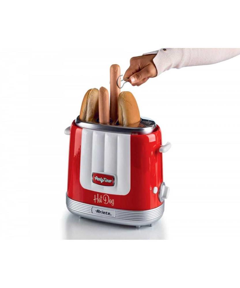 Party Time Hot Dog Maker Ariete Red