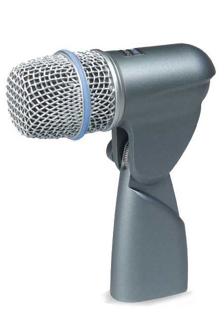 Microfone Dinâmico para Toms e Caixa com Clipe