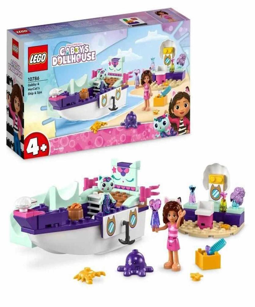 Lego Gabby's Dollhouse 10786 Gabby & Mercat's Ship & Spa