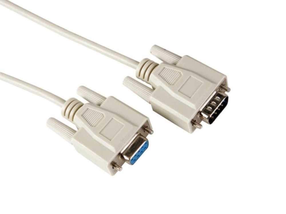 Serial Cable Subd9 Male - Subd9 Female / 2m