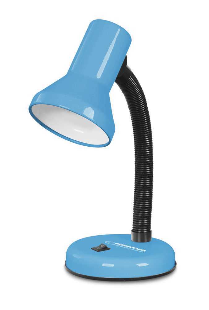 Esperanza Desk Lamp E27 Alatair Blue
