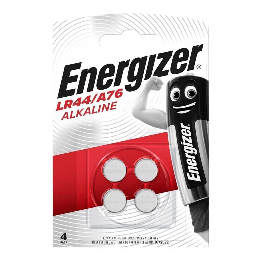 Energizer Batteries Alkaline Specialty Lr44/ A76 4 Pieces 1 5v
