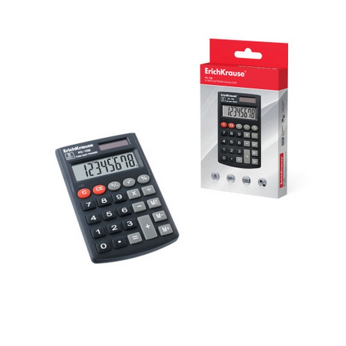Calculadora de Bolso Pc-102 8 Dígitos Erich Krause 40102