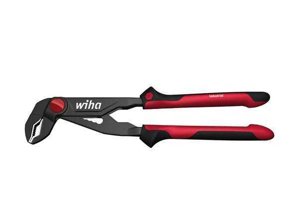Wiha Water Pump Pliers Industrial With Push Button In Blister Pack (34518) 250 Mm