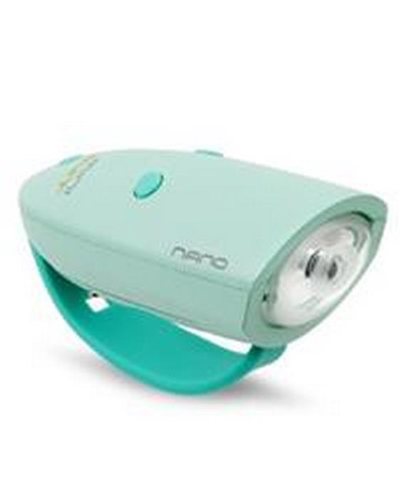 Hornit Nano Mint/Green Bicycle Light With Horn 6266grg