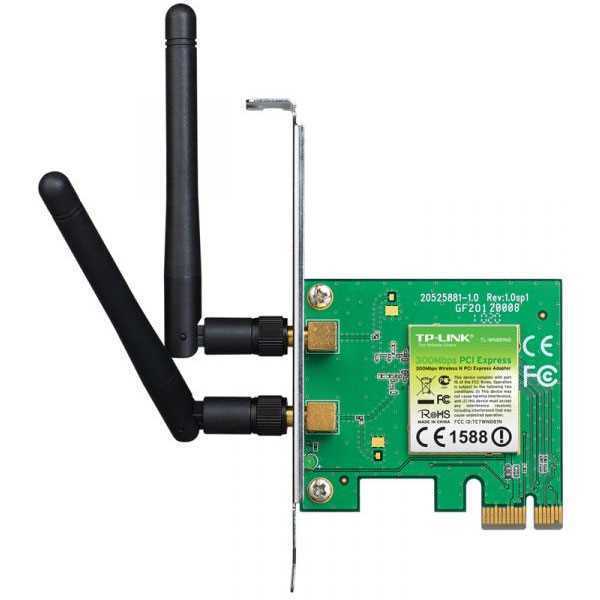 Tp-Link N300 Wifi Pci-E Adapter (Tl-Wn881nd)