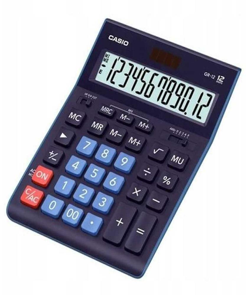 Calculadora Casio Gr-12c Azul Marinho 