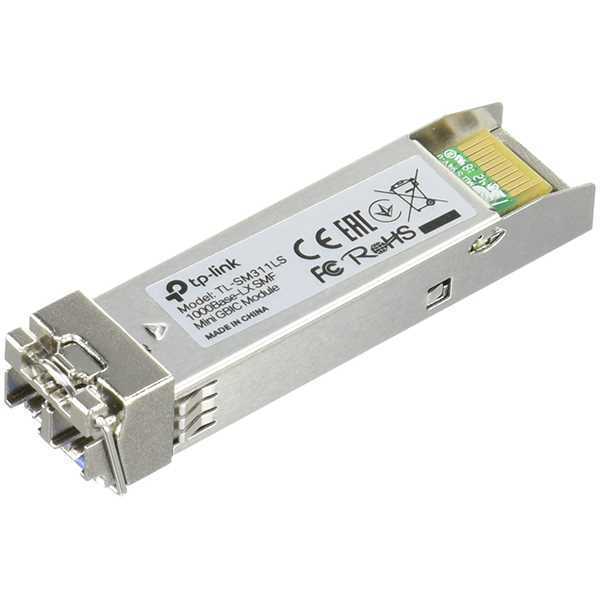 Tp-Link Gigabit Sfp Module, Single-Mode, Minigbic, Lc Interface, Up To 10km Dist