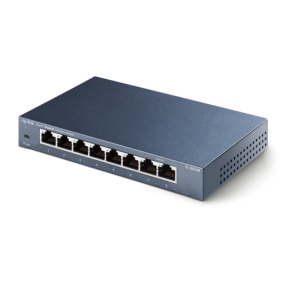 Tp-Link 8-Port Gigabit Desktop Switch (Tl-Sg108)