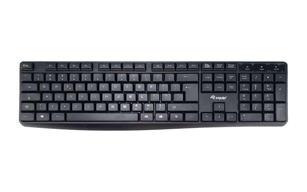 Equip Kabelgebundene Usb   Keyboard        Schwarz,Us Layout