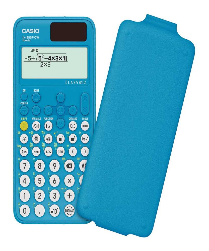 Calculadora Casio Azul Plástico 