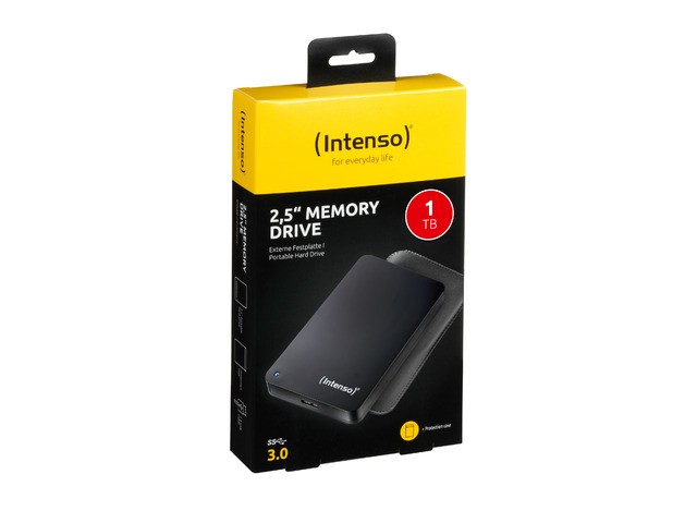Intenso Memory Case          1tb 2,5  Usb 3.0 Black