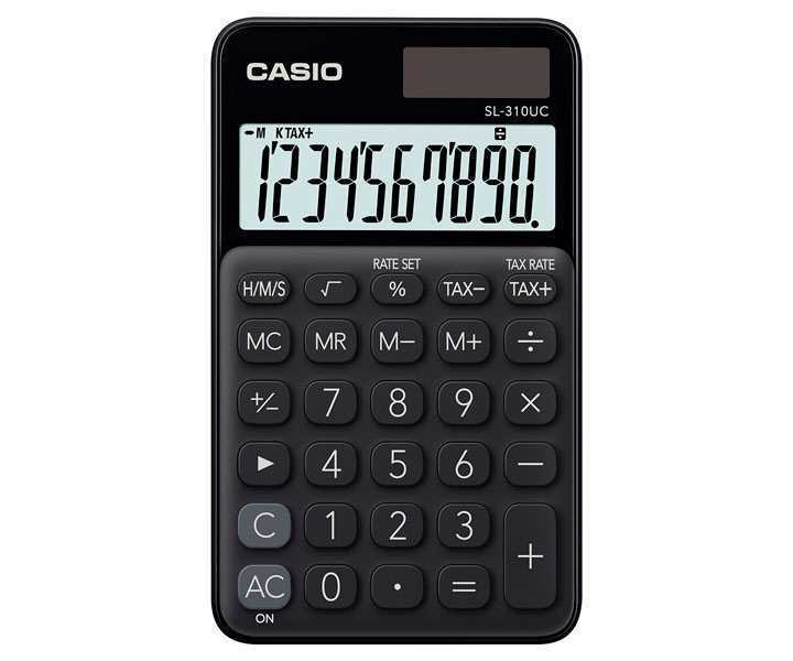 Calculadora Casio de Bolso 0,8 X 7 X 11,8 Cm 