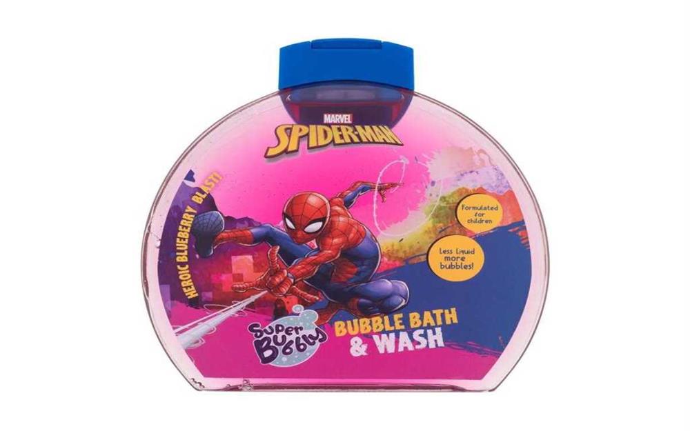Espuma de Banho Spiderman Bubble Bath & Wash 300ml