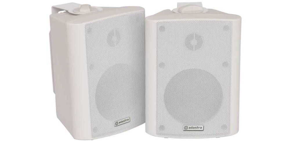 Bc4w 4inch Stereo Speakers White Pair