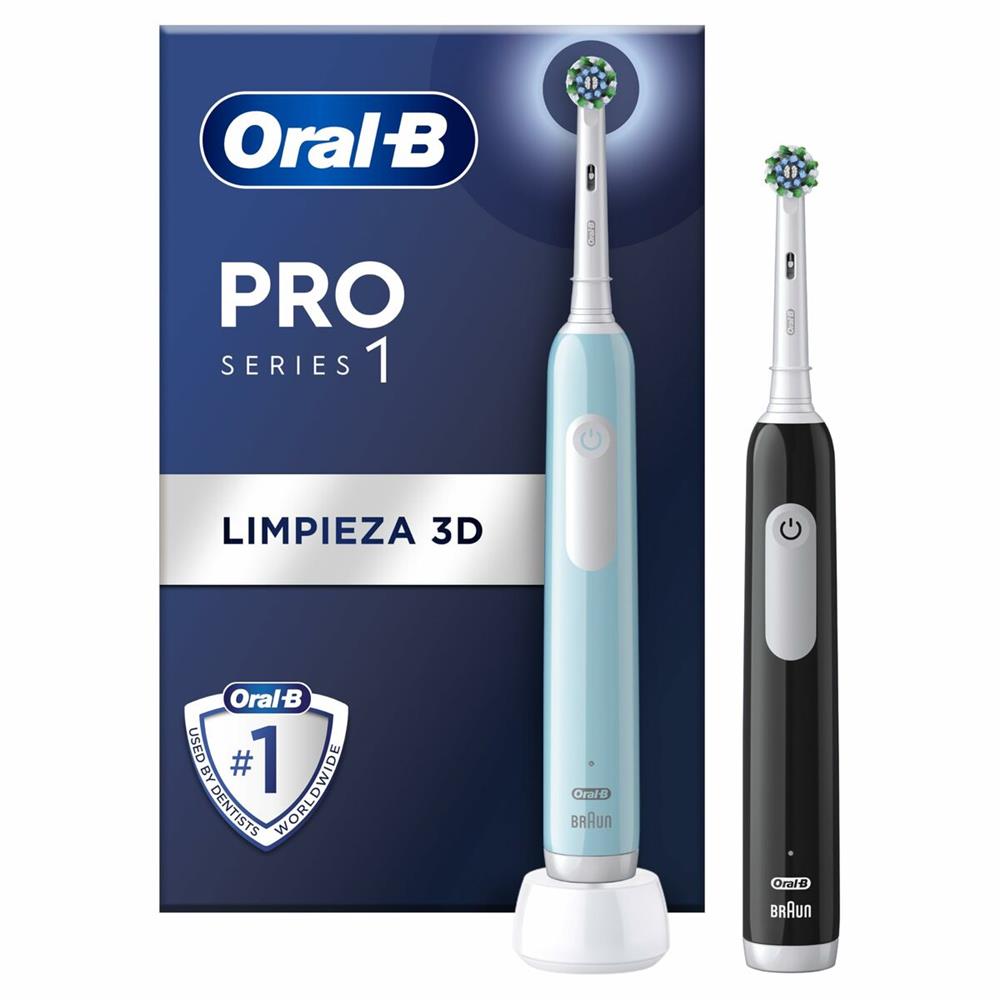 Escova Dental Oralb Pro1 Turquesa+Black