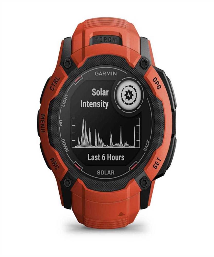 Garmin Instinct 2x Solar 2.79 Cm (1.1 ) Mip 50 Mm Digital 176 X 176 Pixels Touchscreen Red Gps (Sate