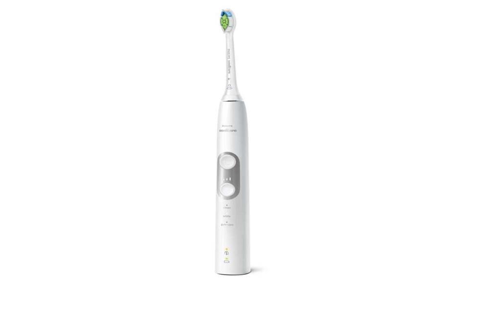 Philips Sonicare Hx6877/34 Electric Toothbrush Adult Sonic Toothbrush Silver  White