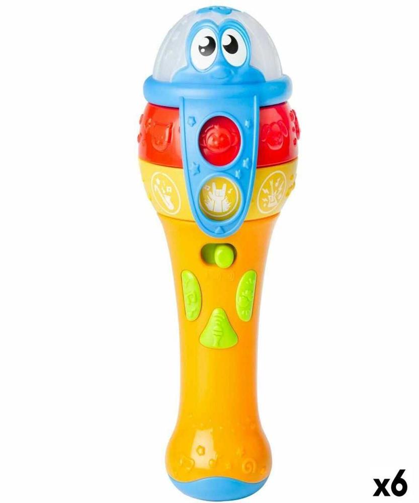 Microfone de brinquedo Winfun 7,5 x 19 x 7,8 cm (.