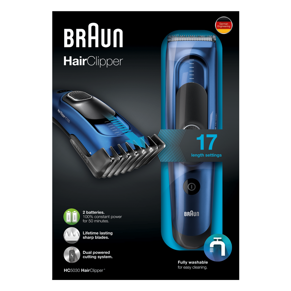 Braun Hc5030 Black Blue