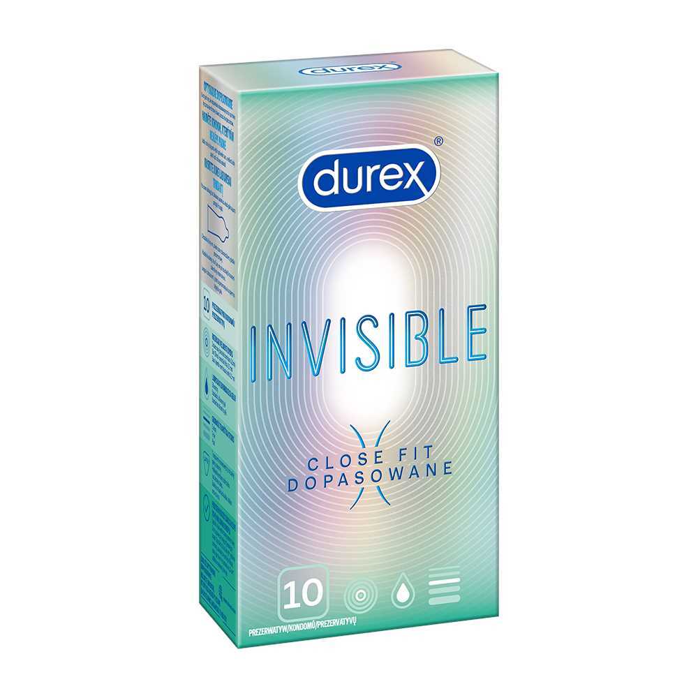 Durex Invisible 10 Unidade(S) Suave