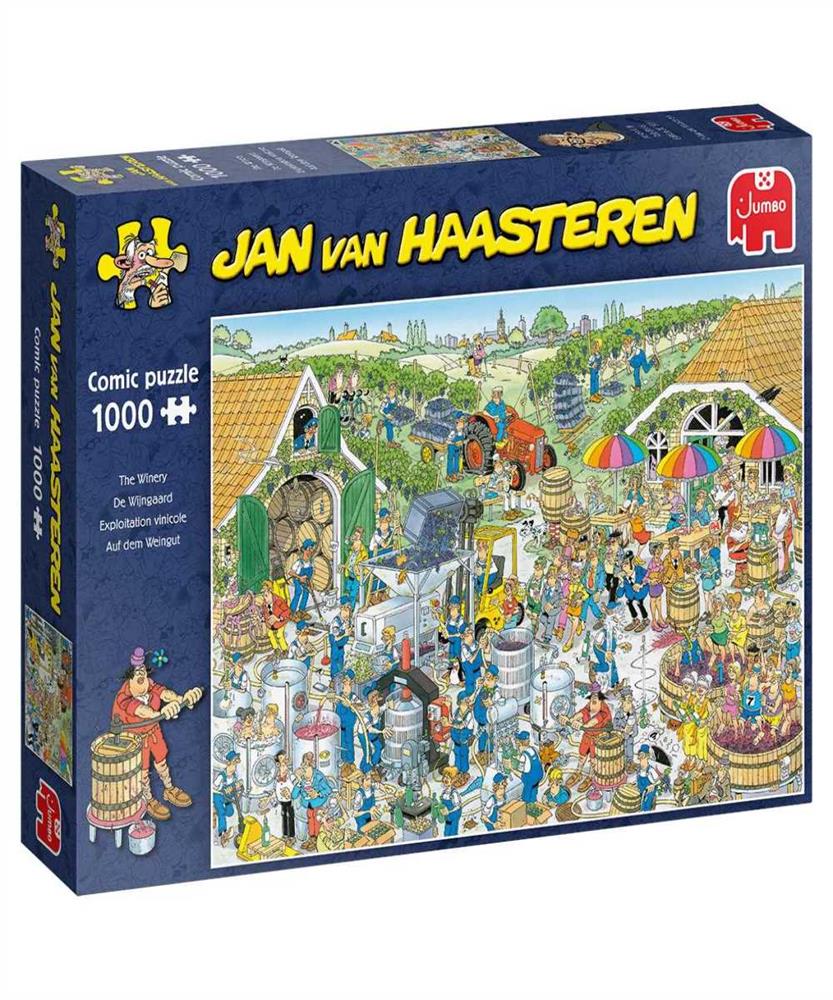 Jumbo Jan Van Haasteren Auf Dem Weingut 1000 Teile Puzzle (19095)