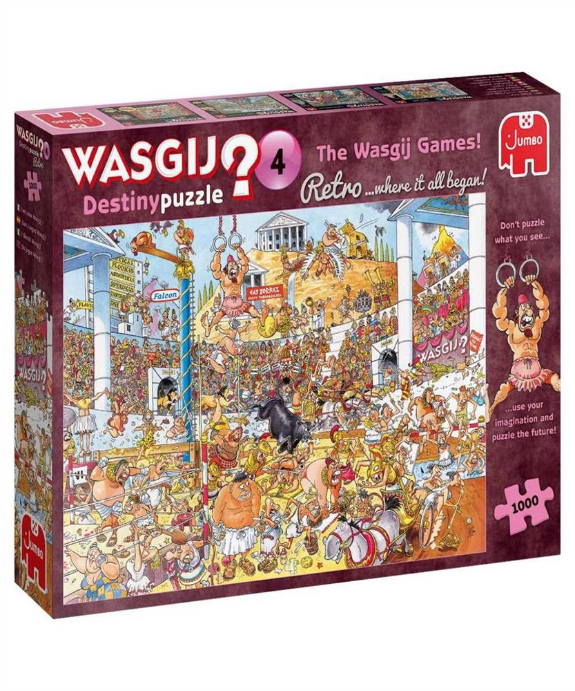Jumbo Wasgij Retro Destiny 4 Die Wasgij-Spiele Wasgijspiele 1000 Teile Puzzle (19178)