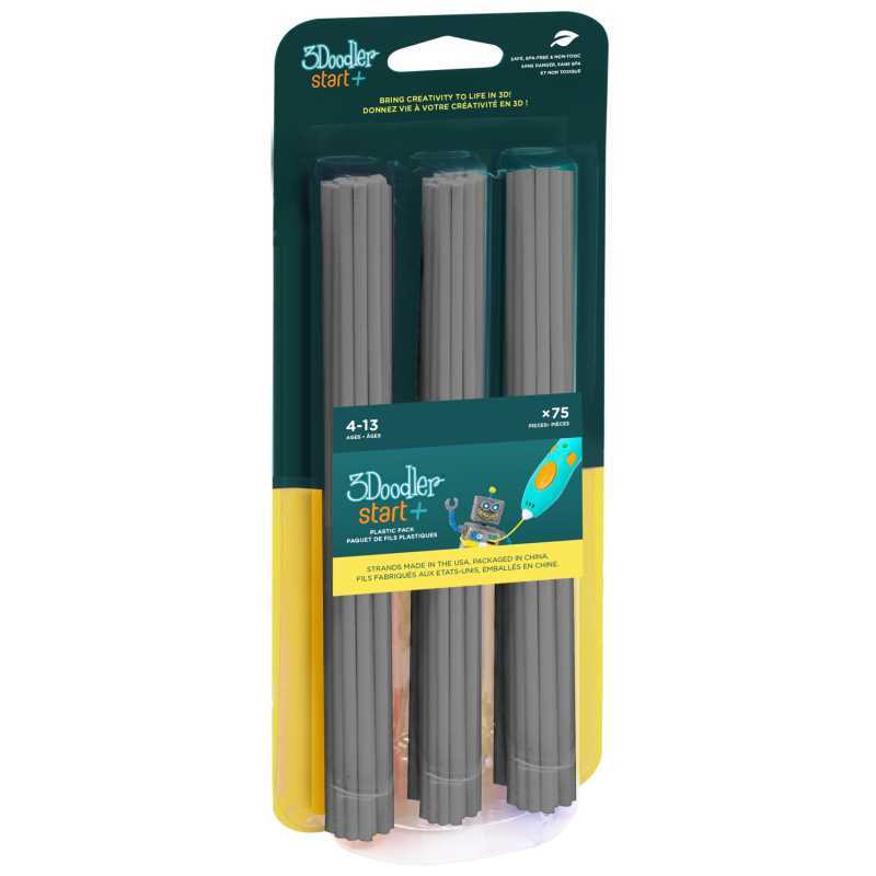 3doodler start 3ds-eco08-grey-75 material para im.