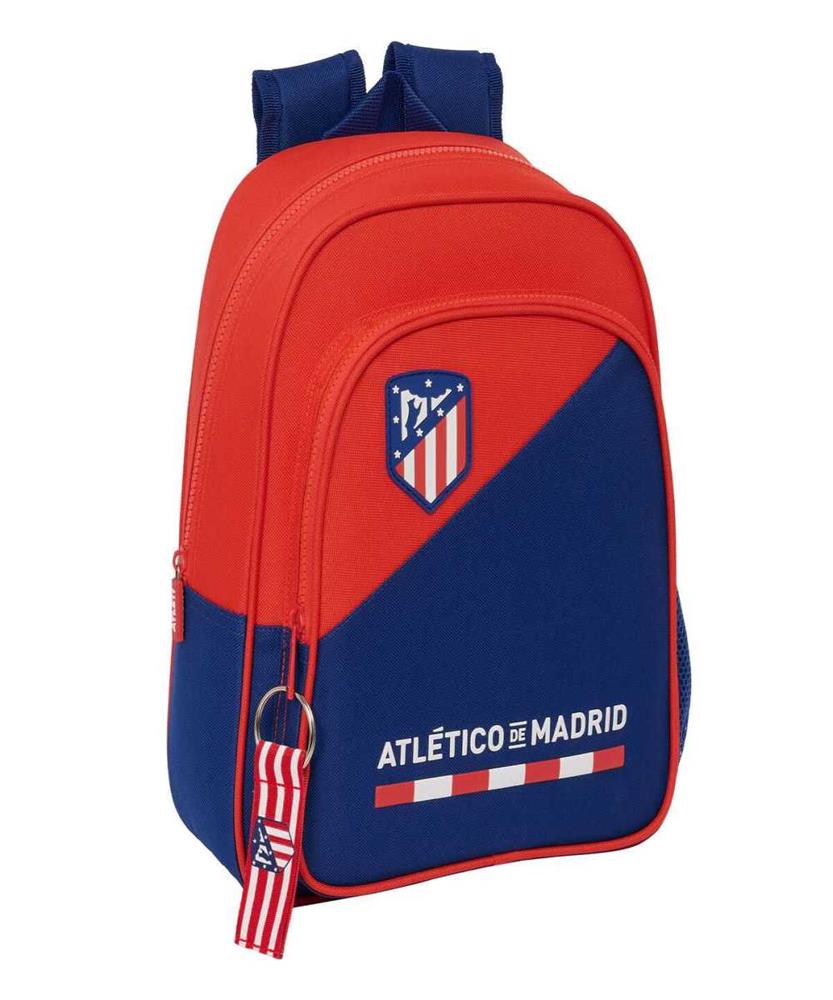 Mochila escolar atlético madrid azul vermelho 27 .