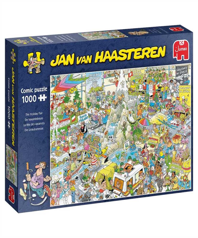 Jumbo Jan Van Haasteren Die Urlaubsmesse 1000 Teile Puzzle (19051)