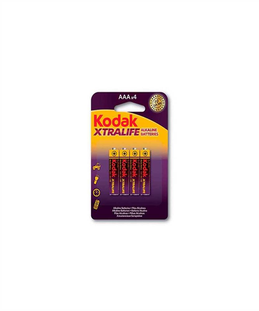 Kodak xtralife alkaline aaa battery (4 pack)