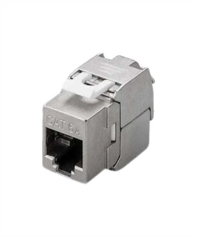 Keystone jack stp cat.6a rj45 metal